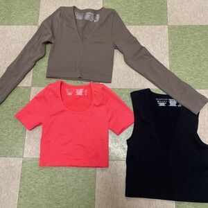 Primark Crop Top Lot 3 Women's Small Running Yoga Dance Aerobics Sportswear